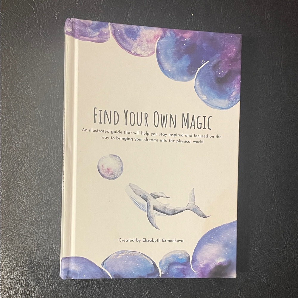 “Find Your Own Magic”Gratitude Journal by Elizabeth Ermenkava. Hardcover. NWT.